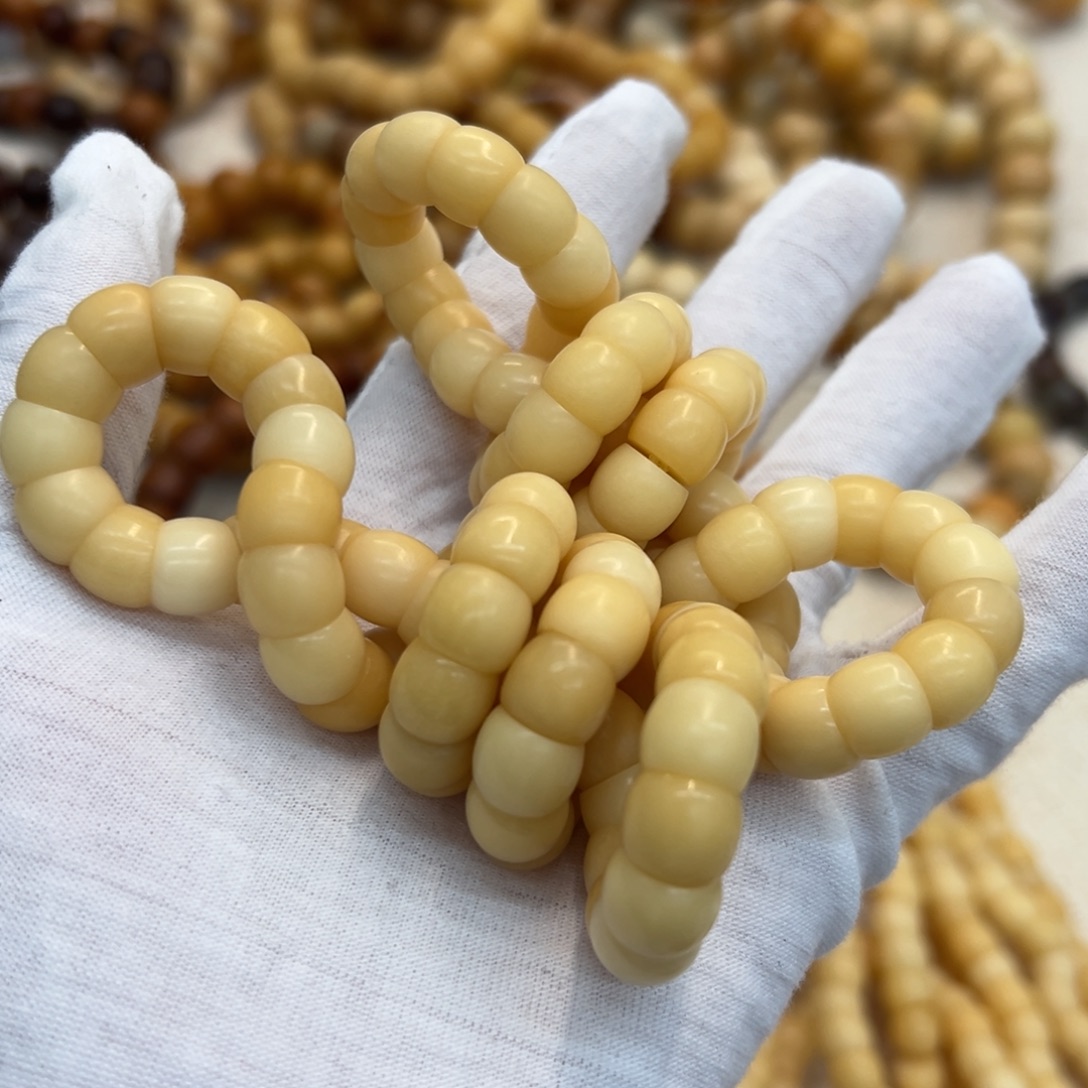 菩提根/象牙果吊坠瑕疵树王毛胚肠长条