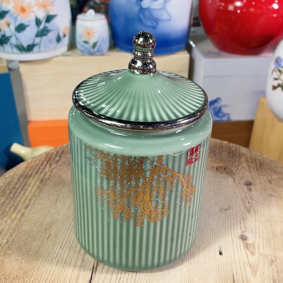 【闪购商品】罐陶瓷茶叶罐密封罐