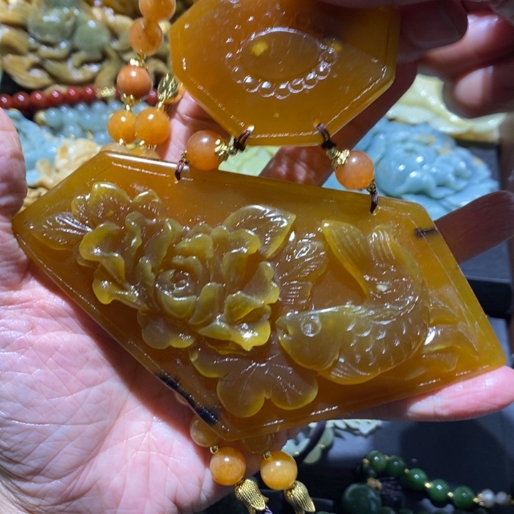 岫玉岫玉吊坠未镶嵌
