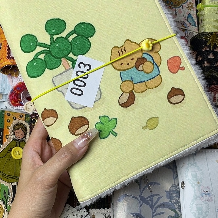 织绣A5 活页不送纸003