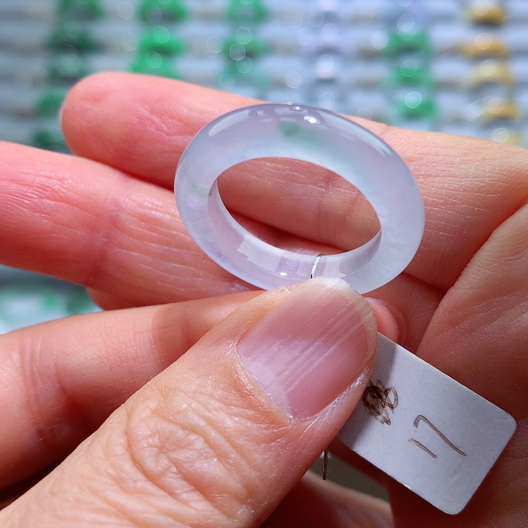 翡翠戒指未镶嵌17号