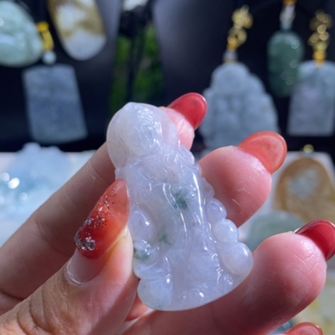 【闪购商品】颈饰未镶嵌翡翠观音