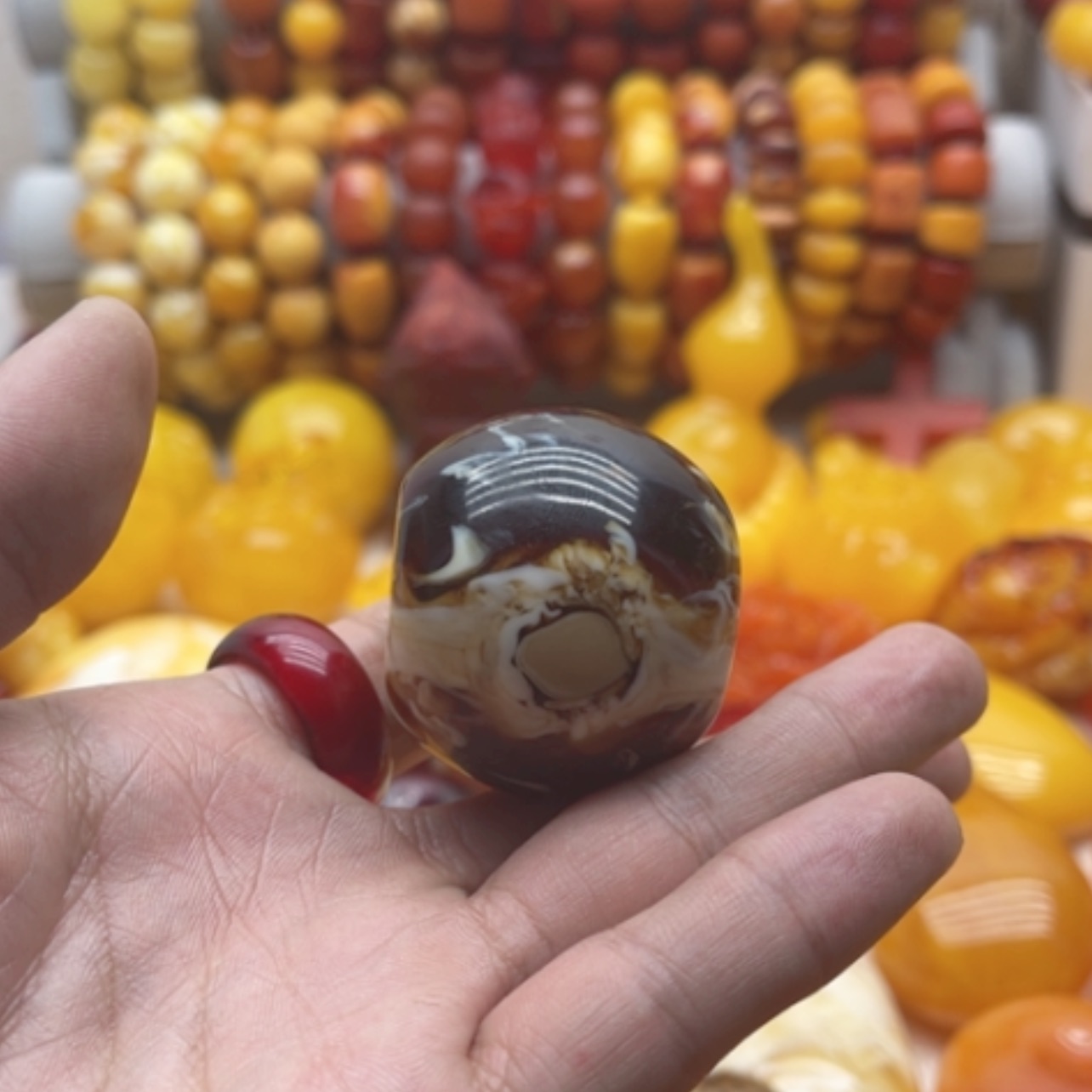 【闪购商品】蜜蜡项链未镶嵌蜜蜡根珀