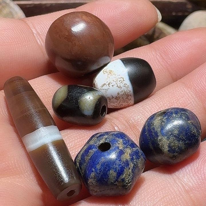 玛瑙/玉髓合金颈饰