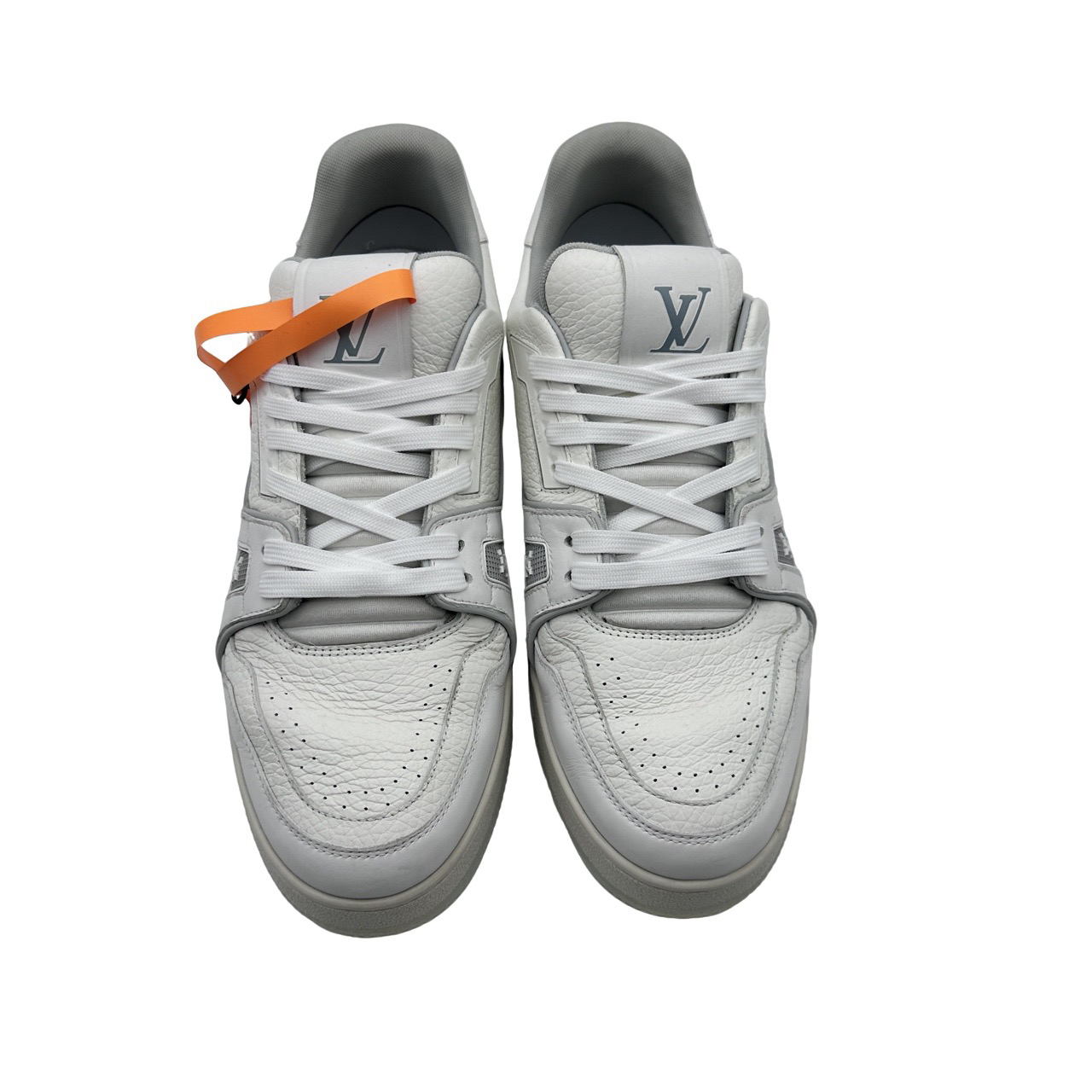 95新 LouisVuitton/路易威登 8码42码白水泥trainer97新vv319