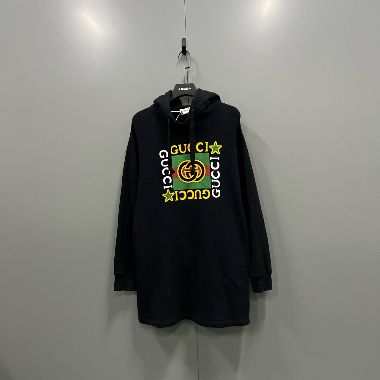 95新 GUCCI/古驰 j2/星星印花连衣裙 M码/207268