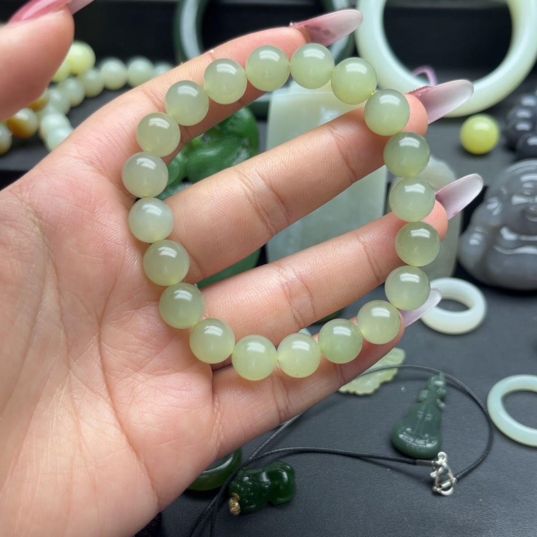 未镶嵌和田玉珠宝半成品