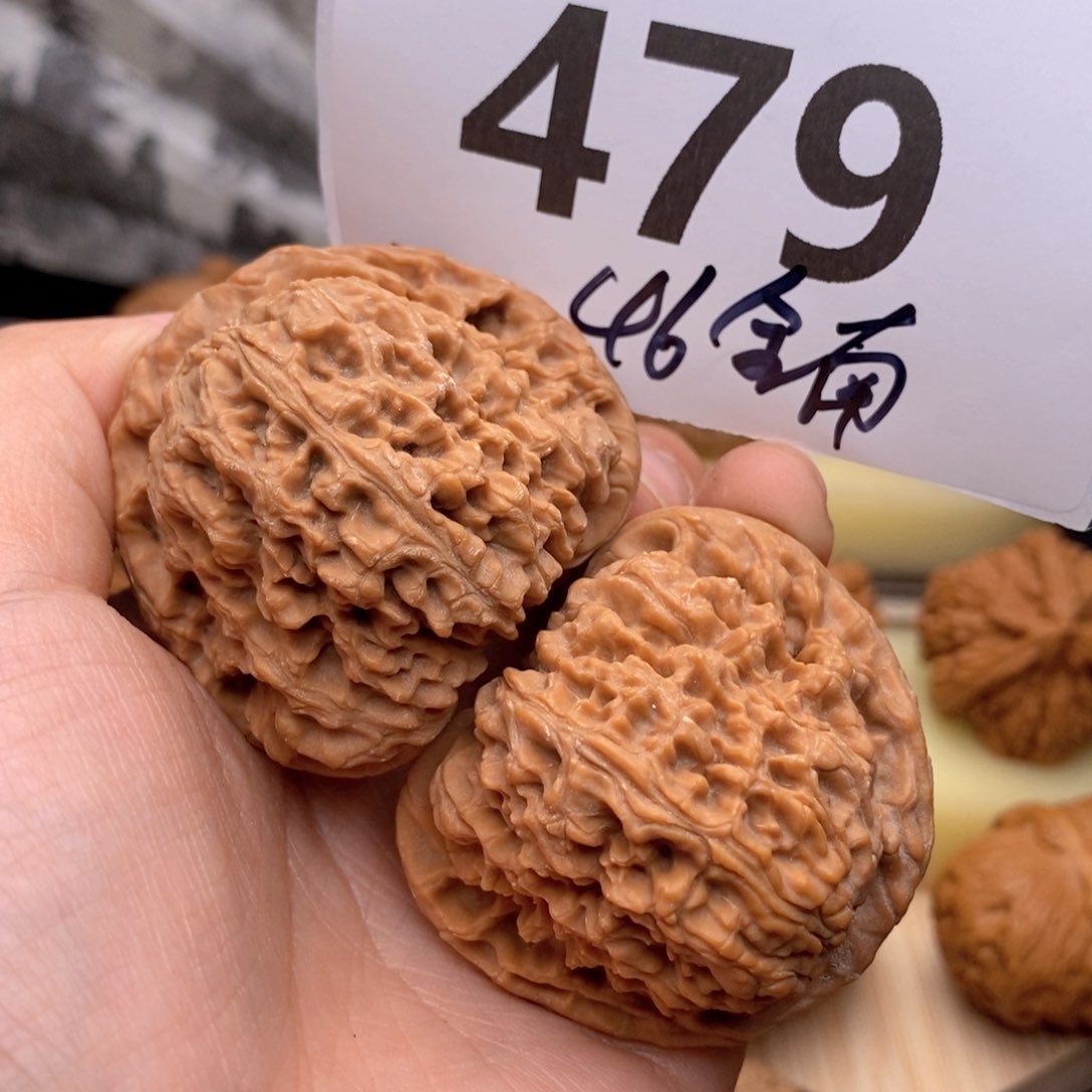 文玩核桃把件479号46全南
