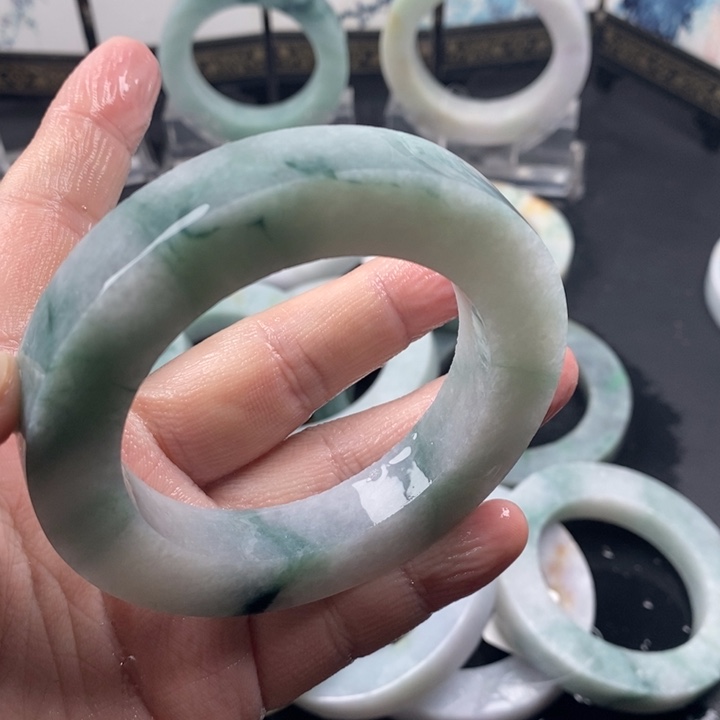 幻***河定制翡翠未镶嵌翡翠