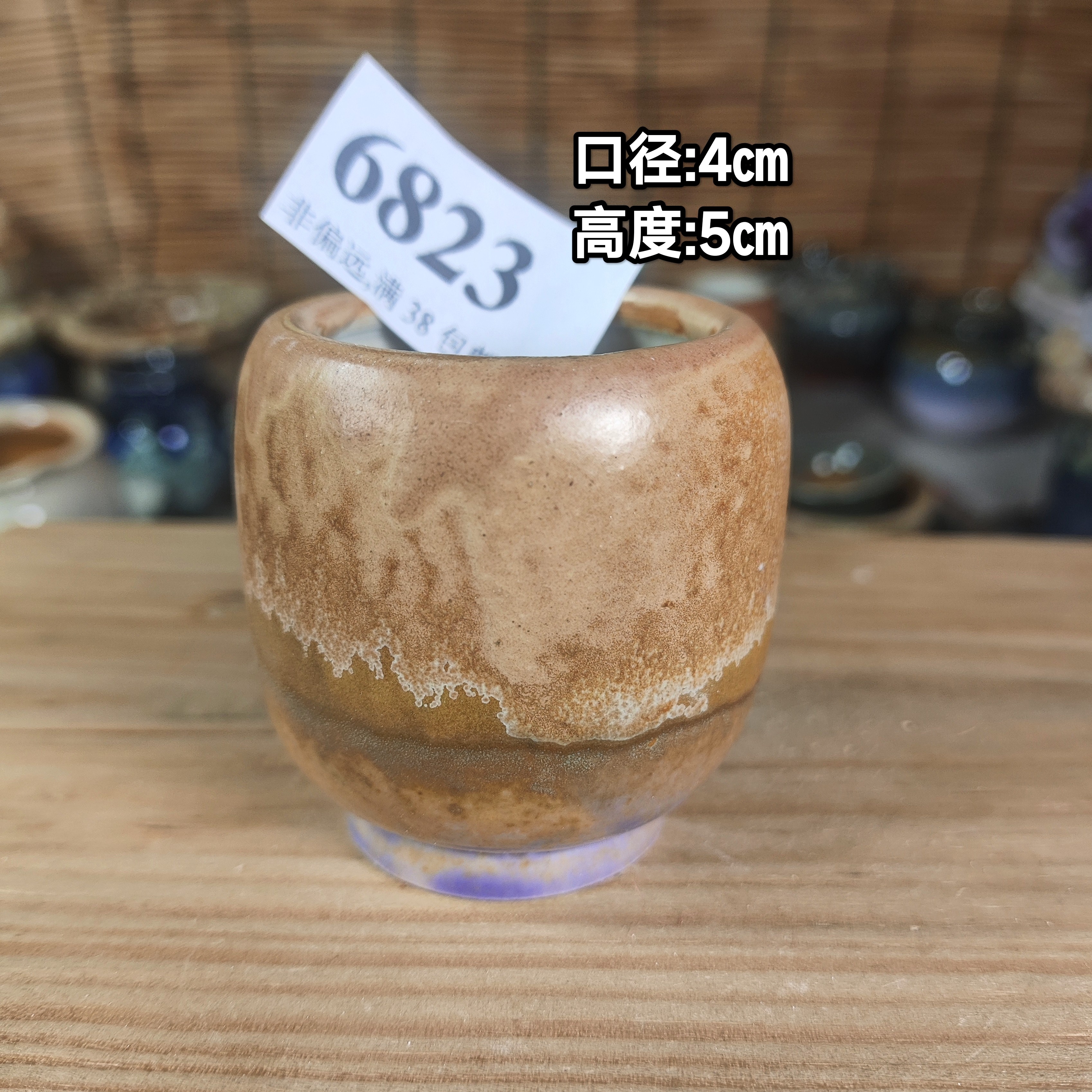 手工创意多肉花盆摆件迷你多肉花盆景德镇纯手工制做