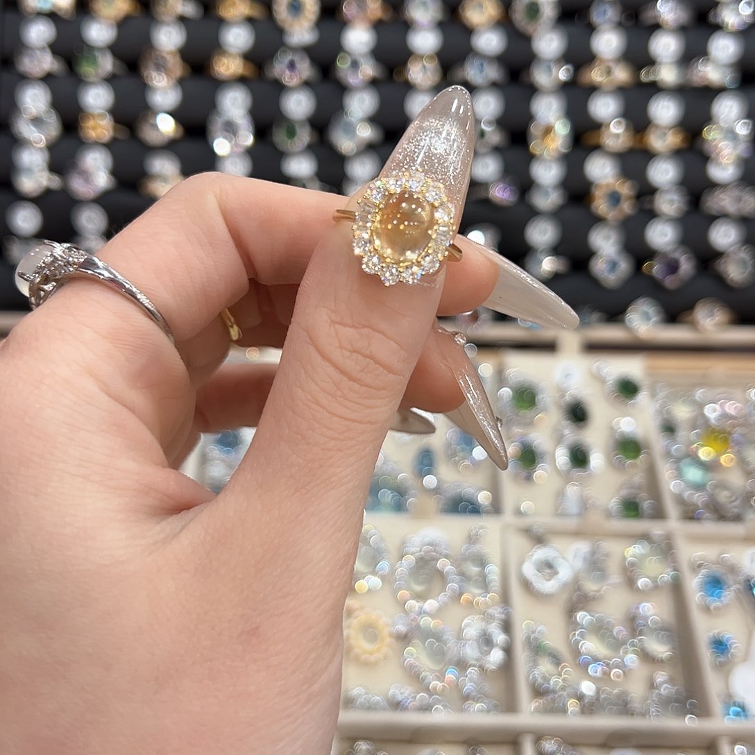 蛇纹石玉银S925镶嵌饰品雪*