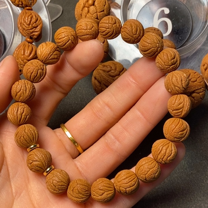 吊坠桃核陕西秦岭山桃核 12