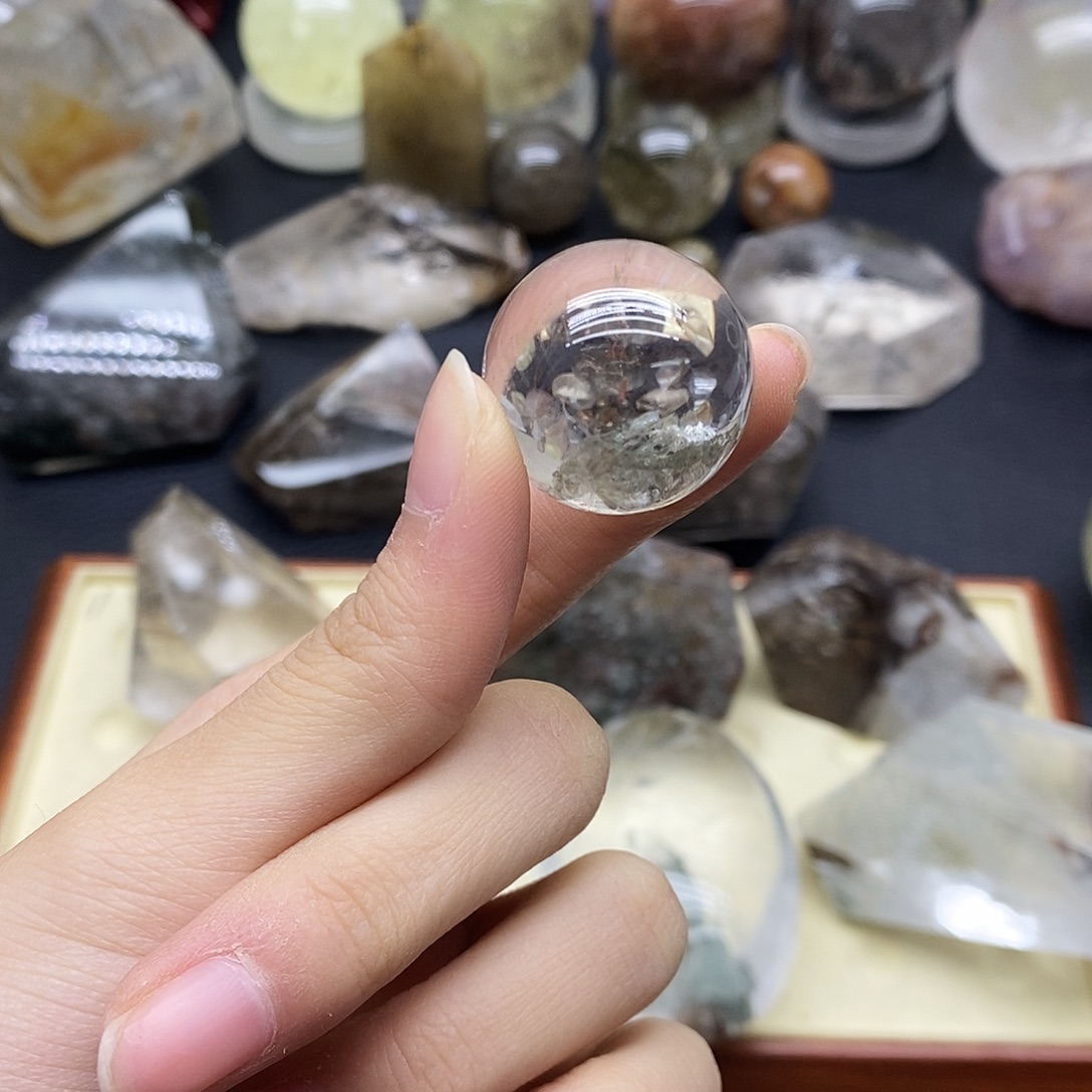 珠宝半成品未镶嵌水晶135水晶石
