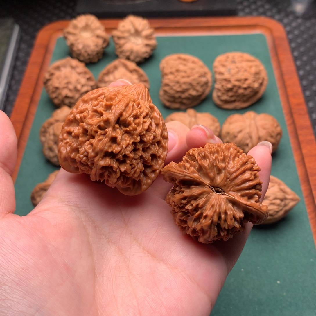 文玩核桃吊坠满天星42