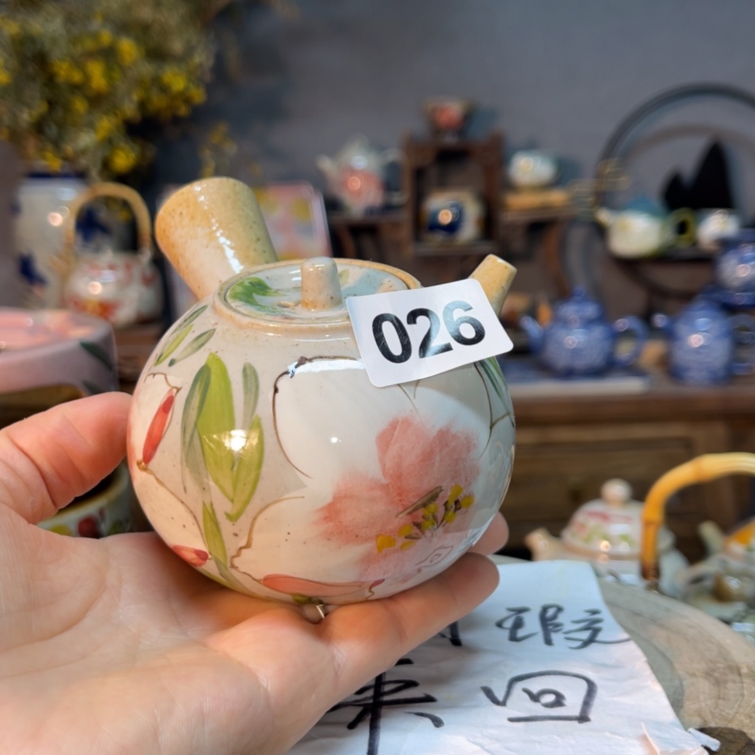 杯素浅陶瓷手工手绘