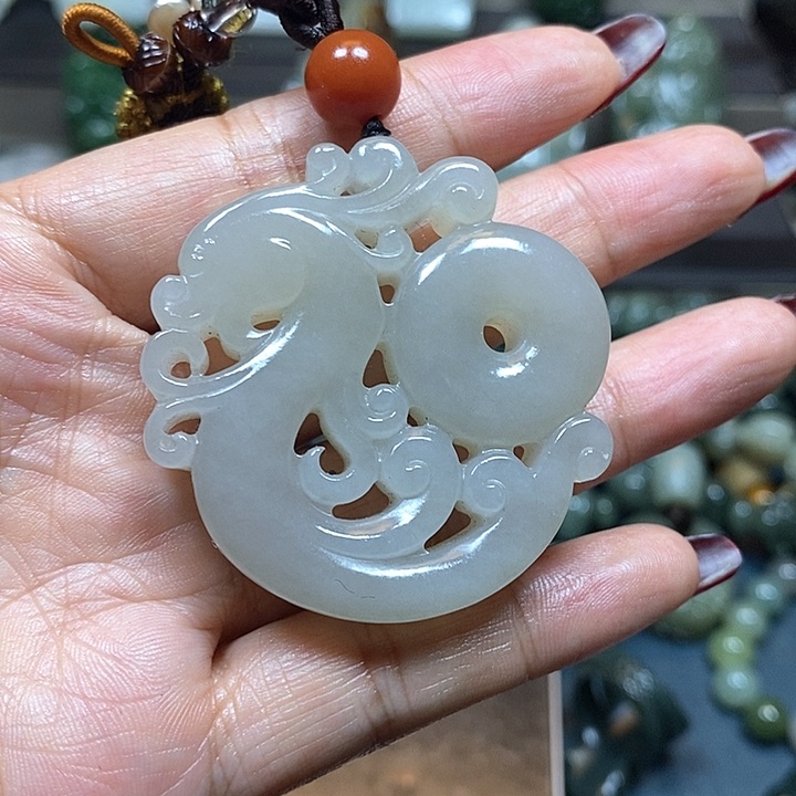 和田玉挂件未镶嵌