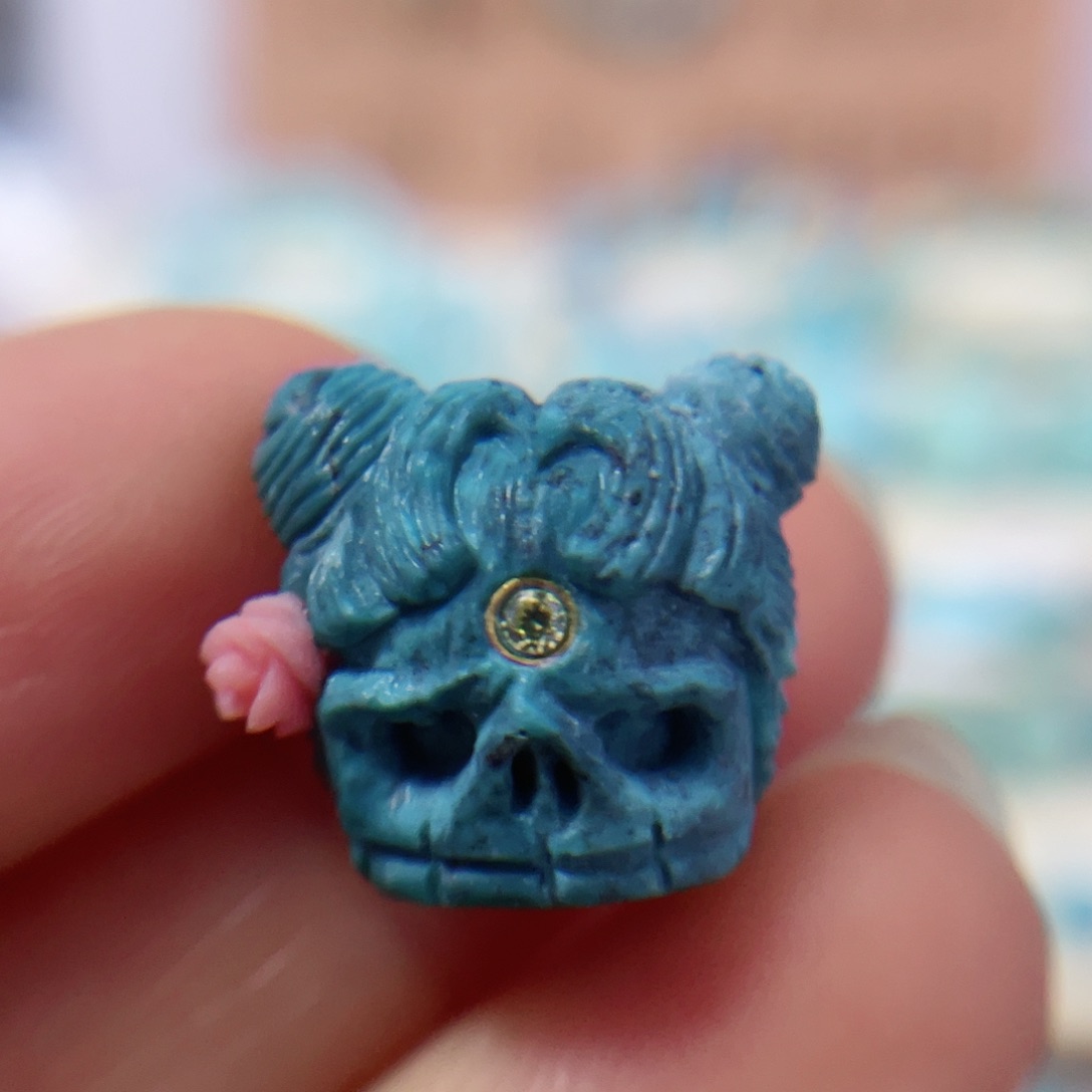 绿松石珠宝奇石未镶嵌