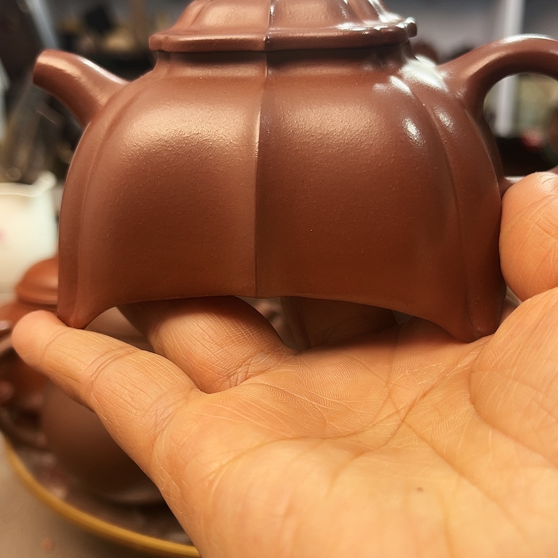 紫砂茶壶全手工制作