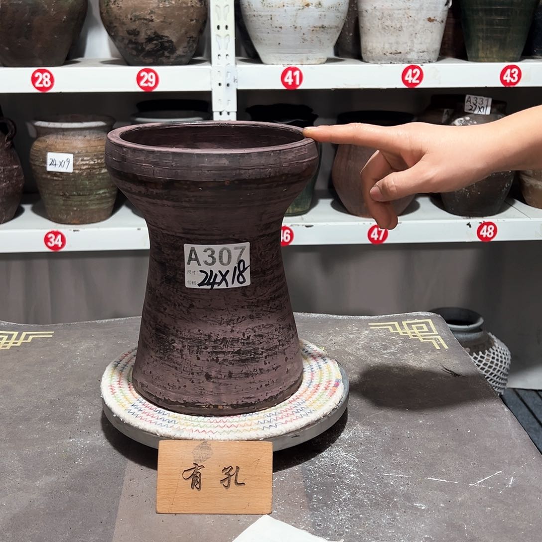 红陶36粉色有孔有孔有孔