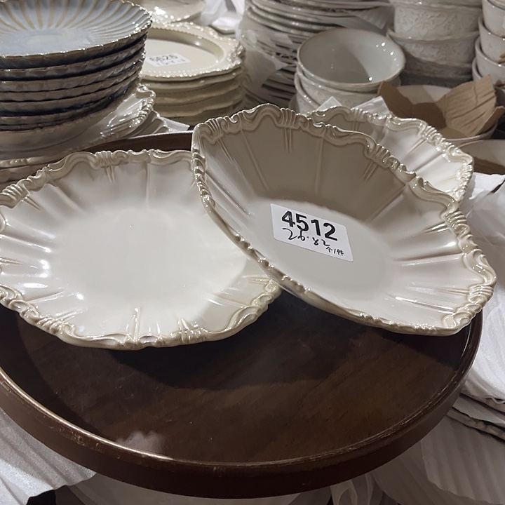 瓷微瑕外贸餐具4512