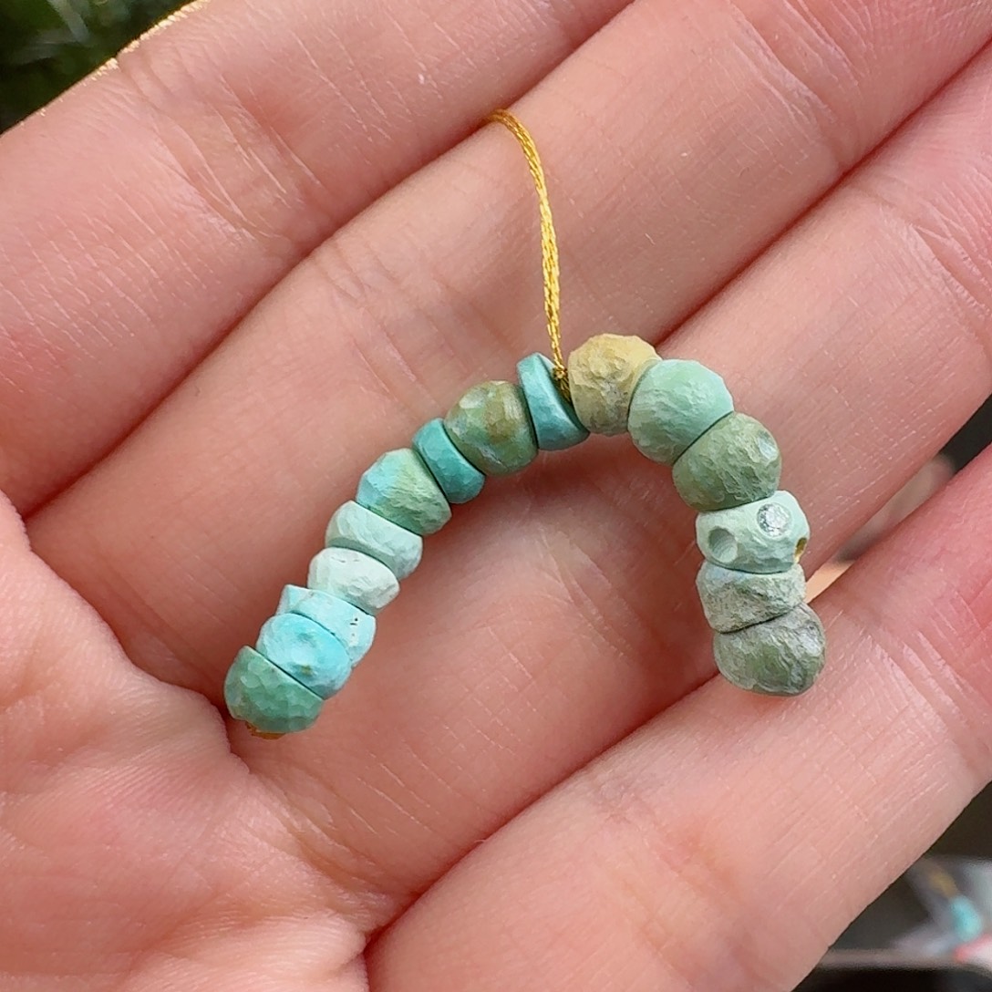 绿松石珠宝奇石未镶嵌