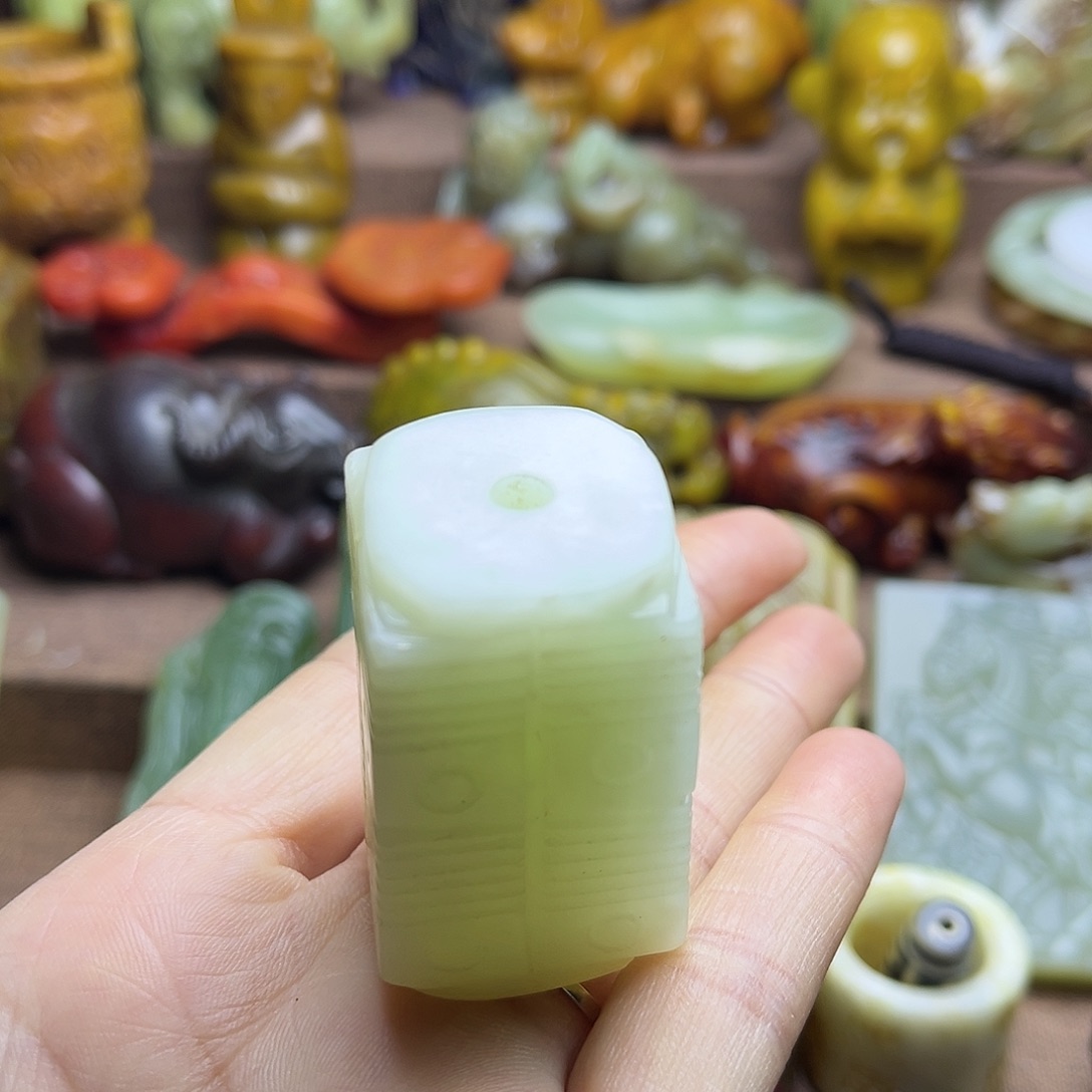 白玉菩提吊坠119。。