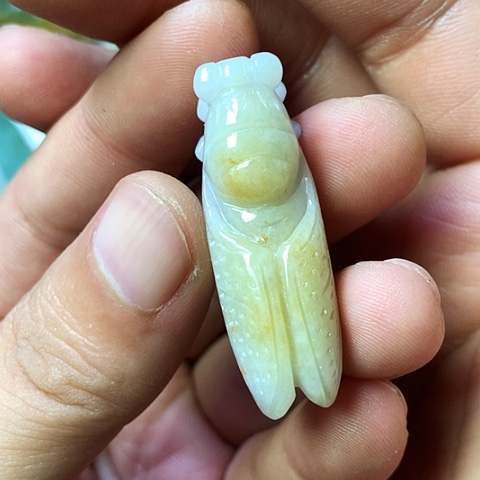 翡翠未镶嵌颈饰天然