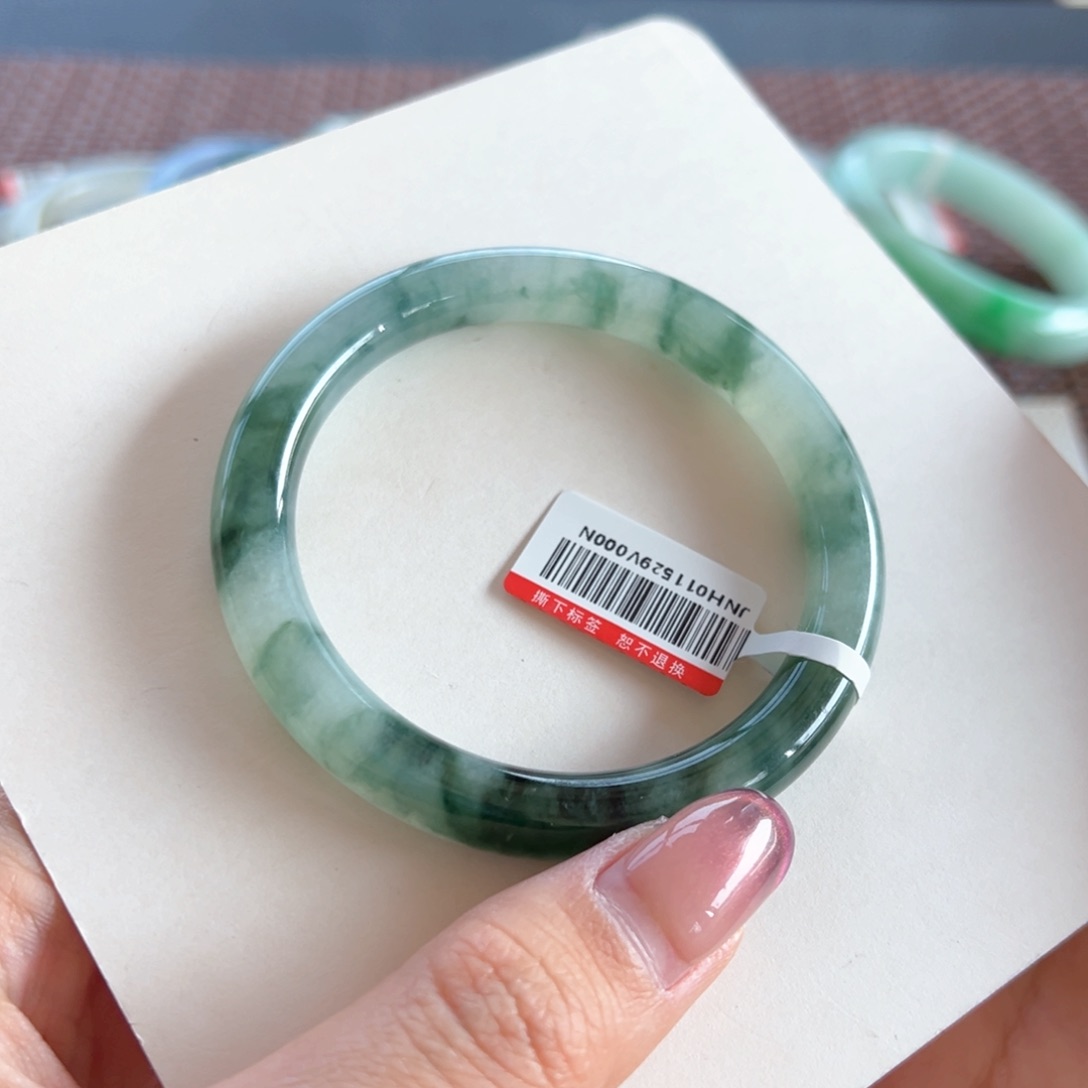 翡翠手镯未镶嵌1号 54