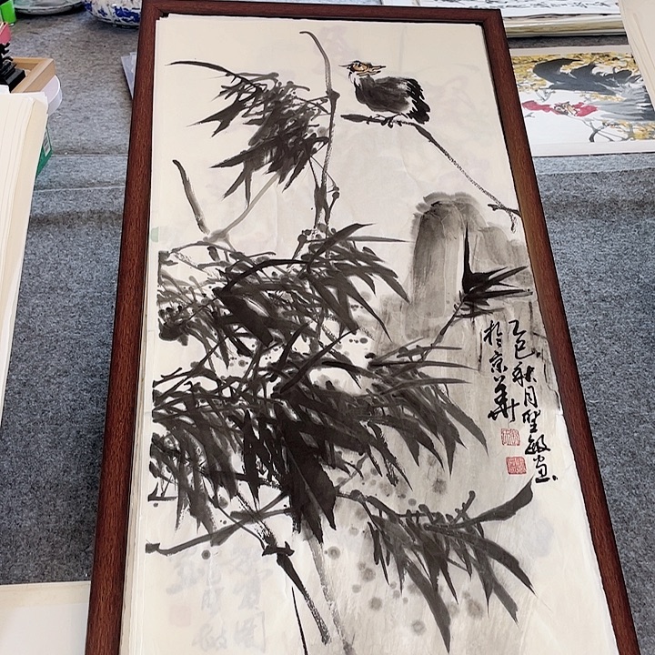 国画张圣敏先生纯手绘作品