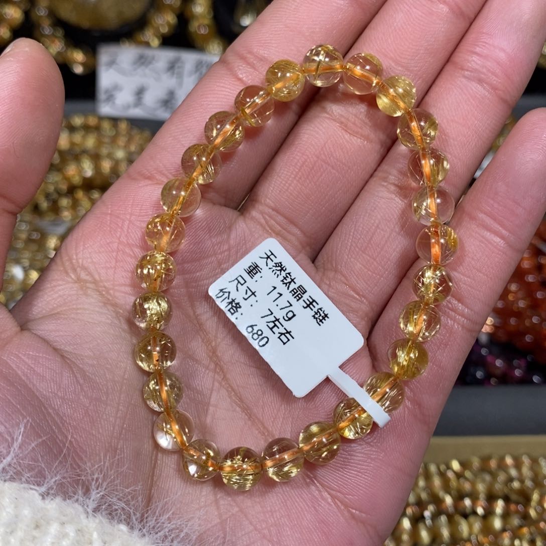 水晶手链未镶嵌琪