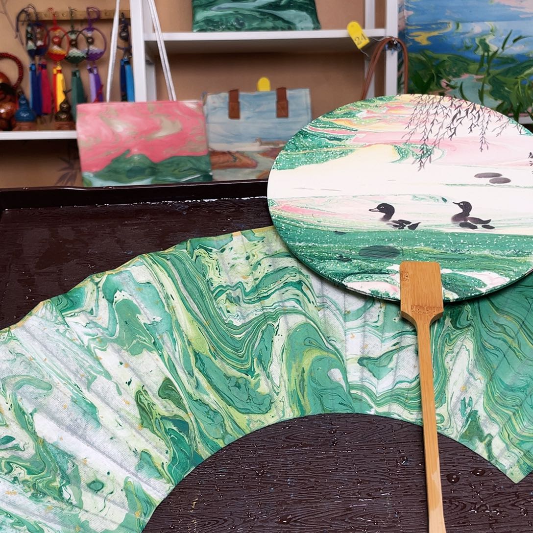 扇子大漆折扇八寸折扇