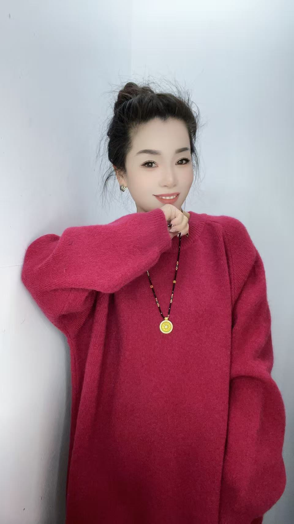 贝雪儿  #8609 新款时尚洋气韩版针织衫