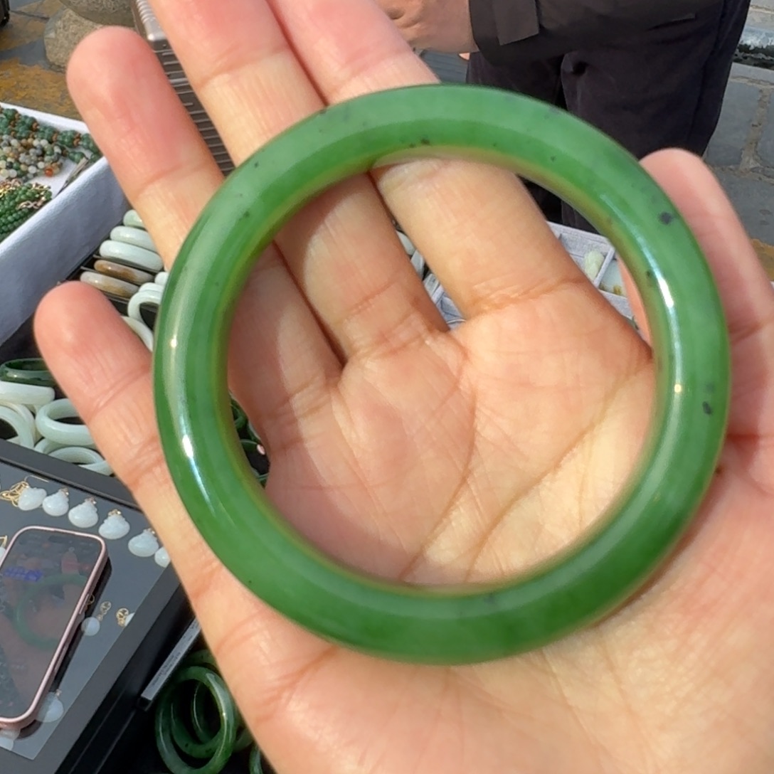 和田玉颈饰未镶嵌碧玉手镯平姐多样性拍一发一