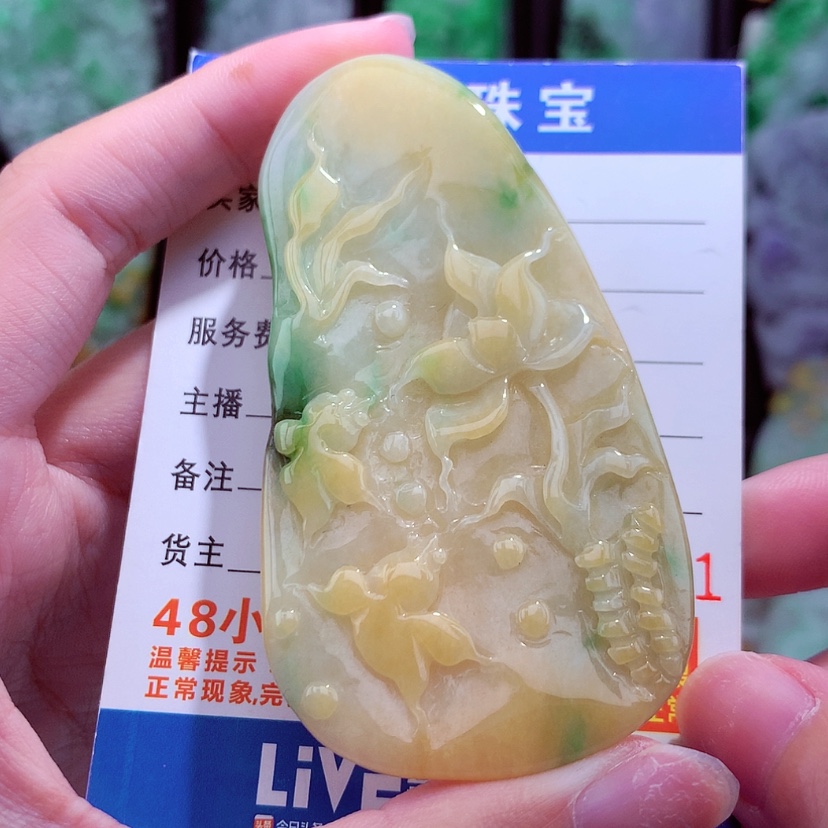 【闪购商品】翡翠颈饰未镶嵌挂件