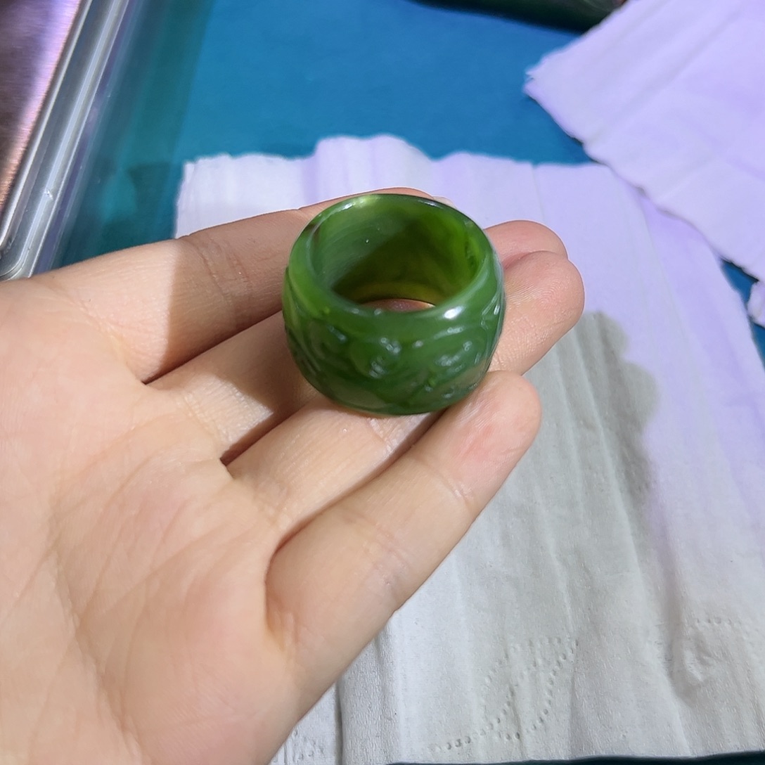 和田玉戒指未镶嵌