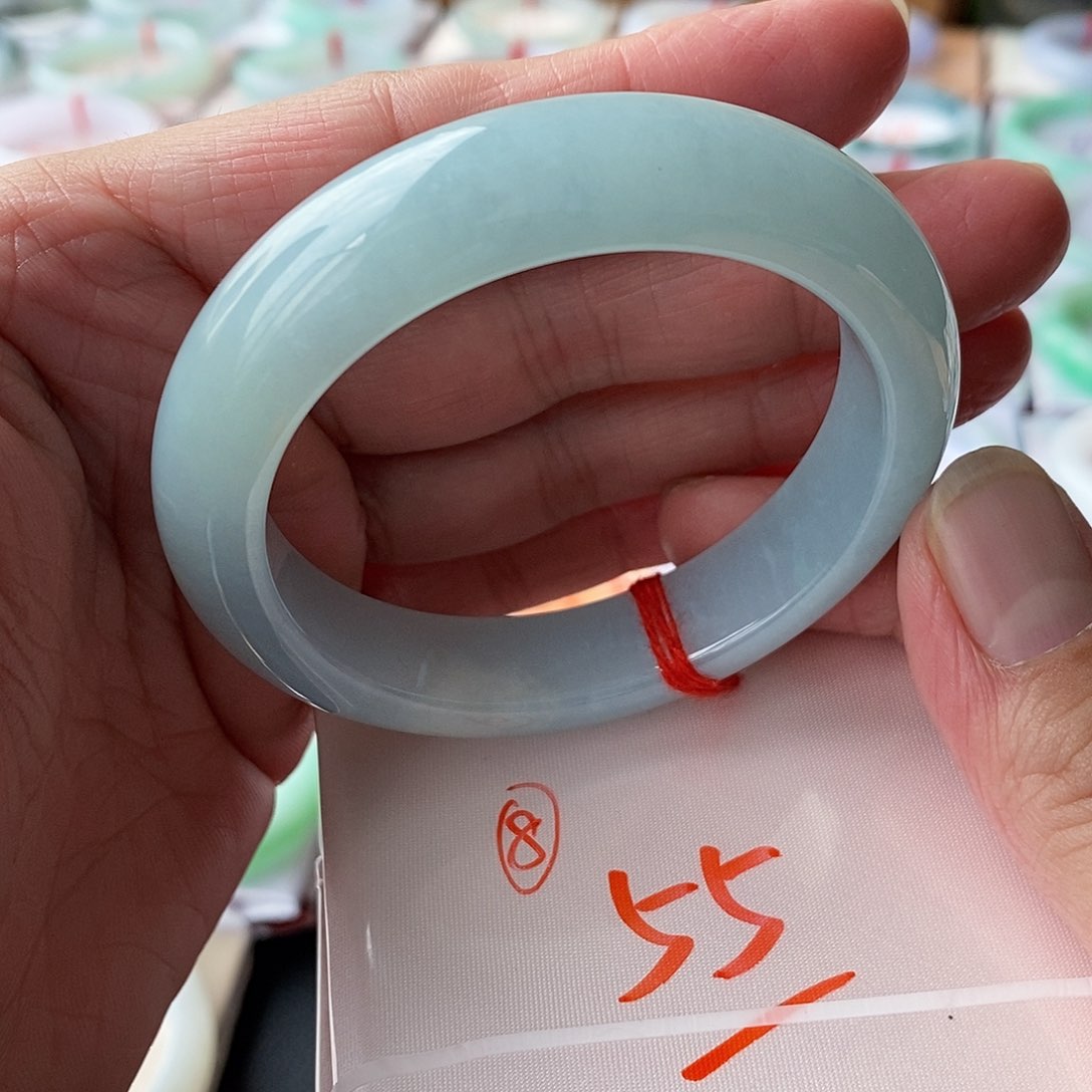 翡翠手镯未镶嵌8号链接