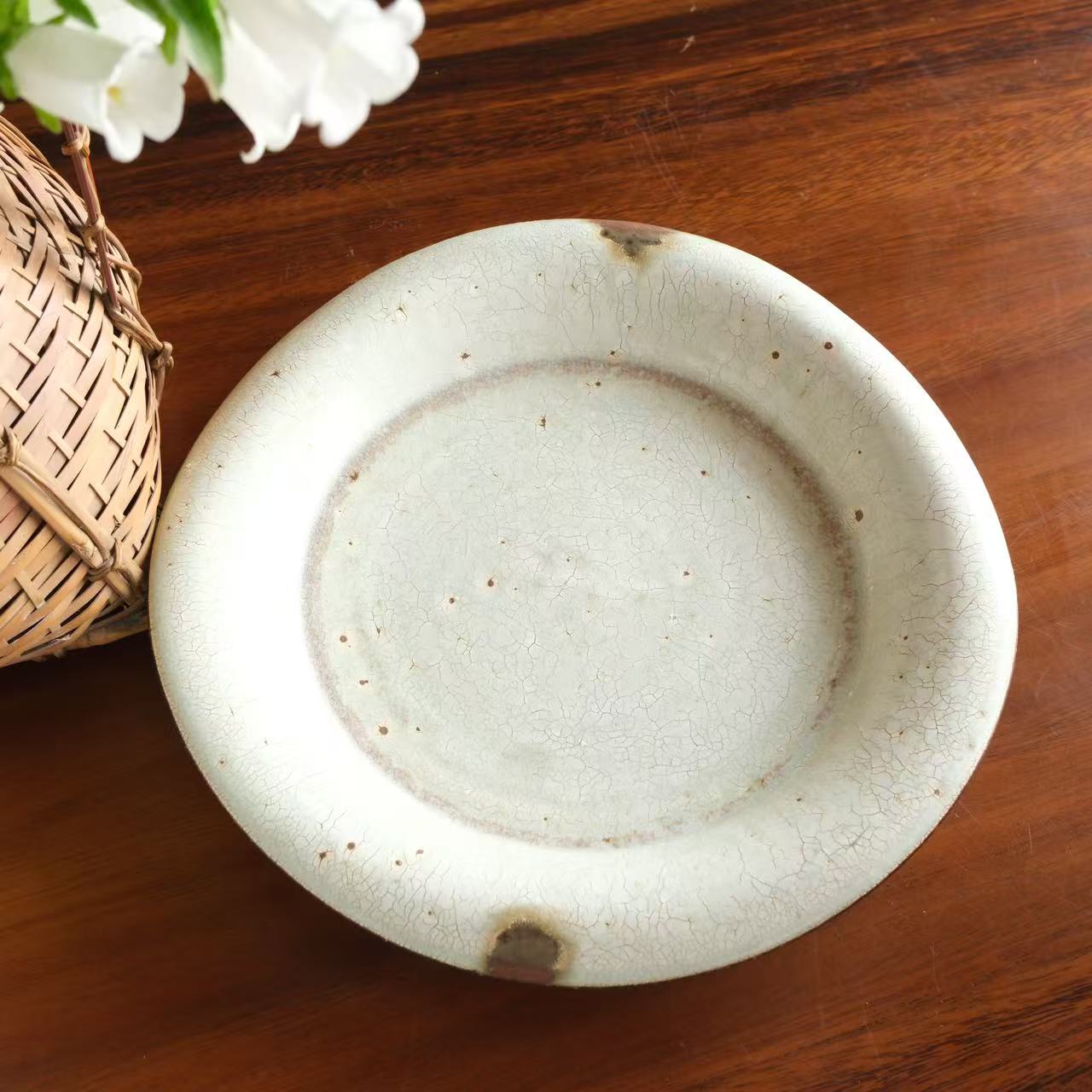 小喜宅 落苏大赏盘（直径约29cm）