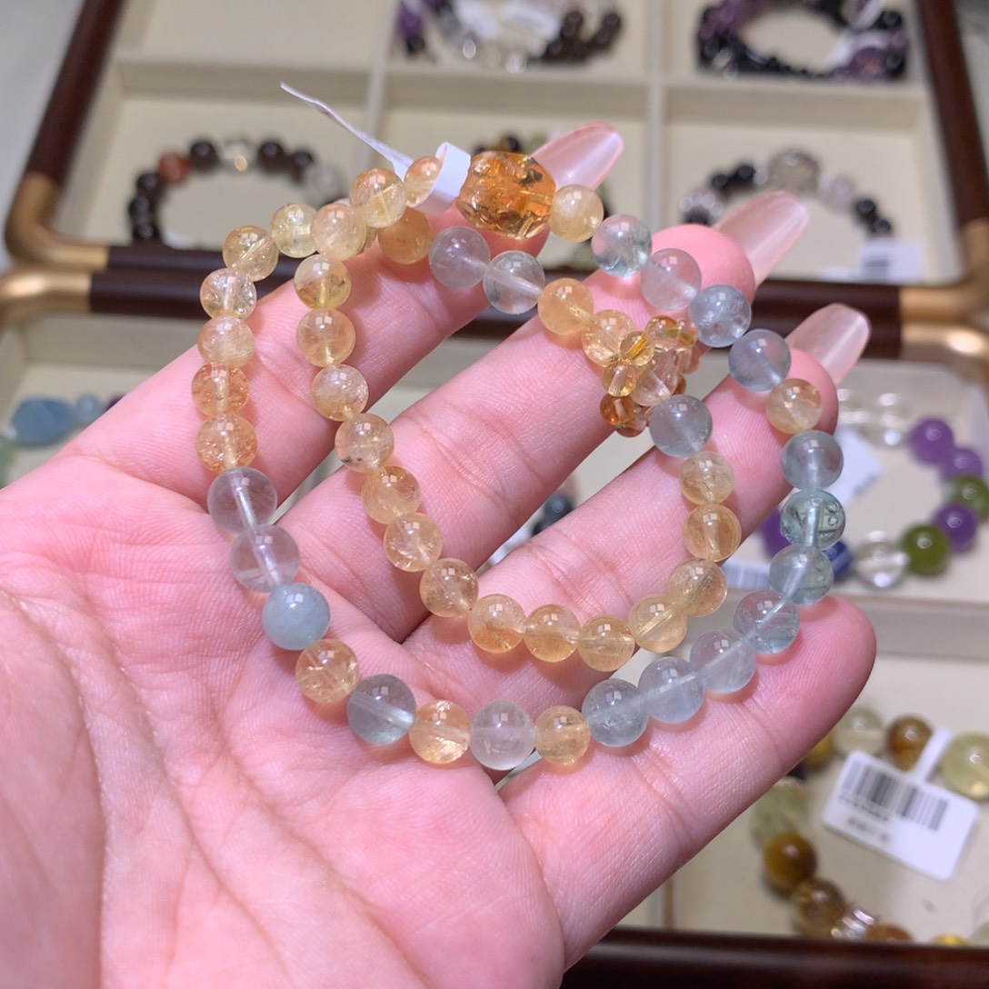 手链水晶未镶嵌黄水晶154251