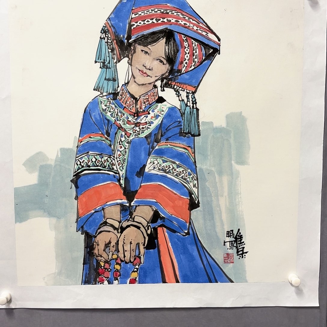 国画国画纯手绘作品请放心去藏