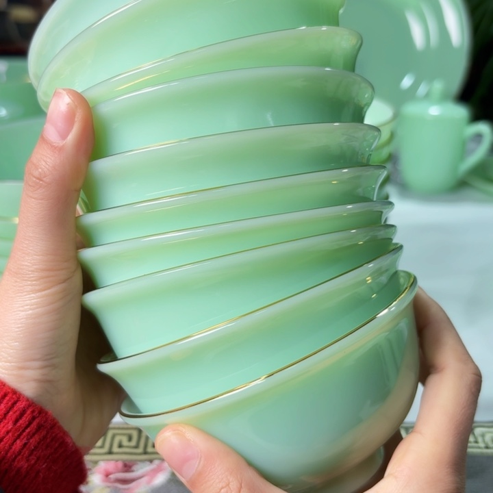 景德镇陶瓷景德镇陶瓷4.5寸10个