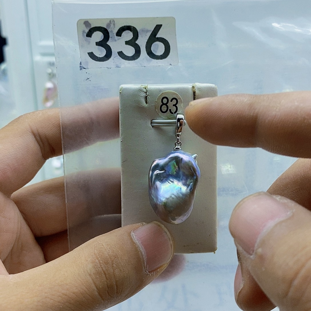 颈饰合金淡水珍珠