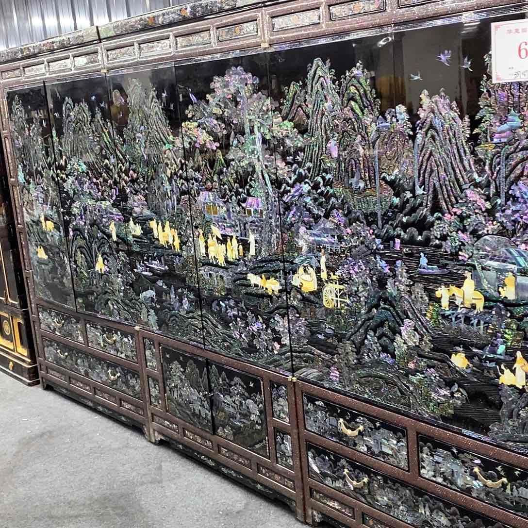 紫檀木类端景台红木家具有限公司