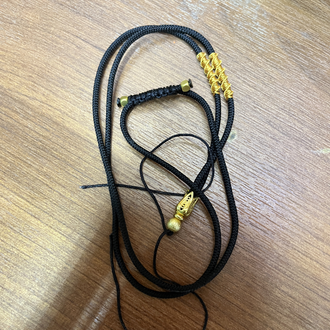 主播推荐平安扣绳子