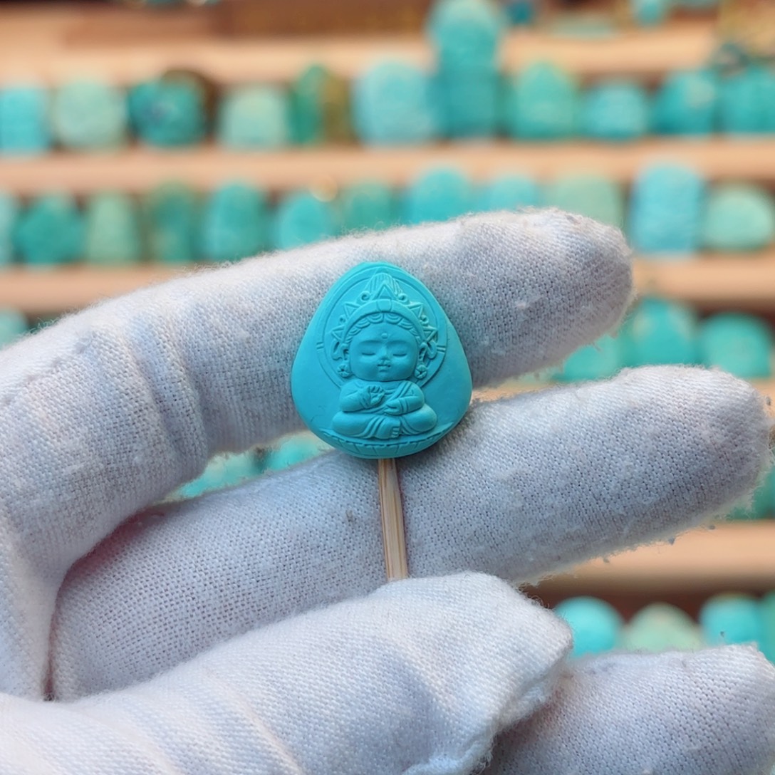 绿松石未镶嵌配饰