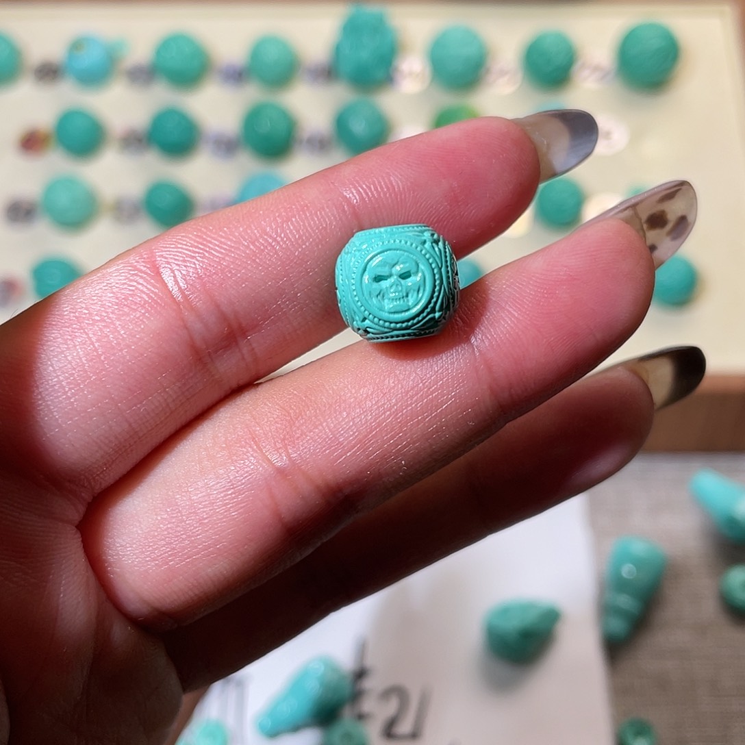 手工雕刻配饰配珠卡10+微瑕