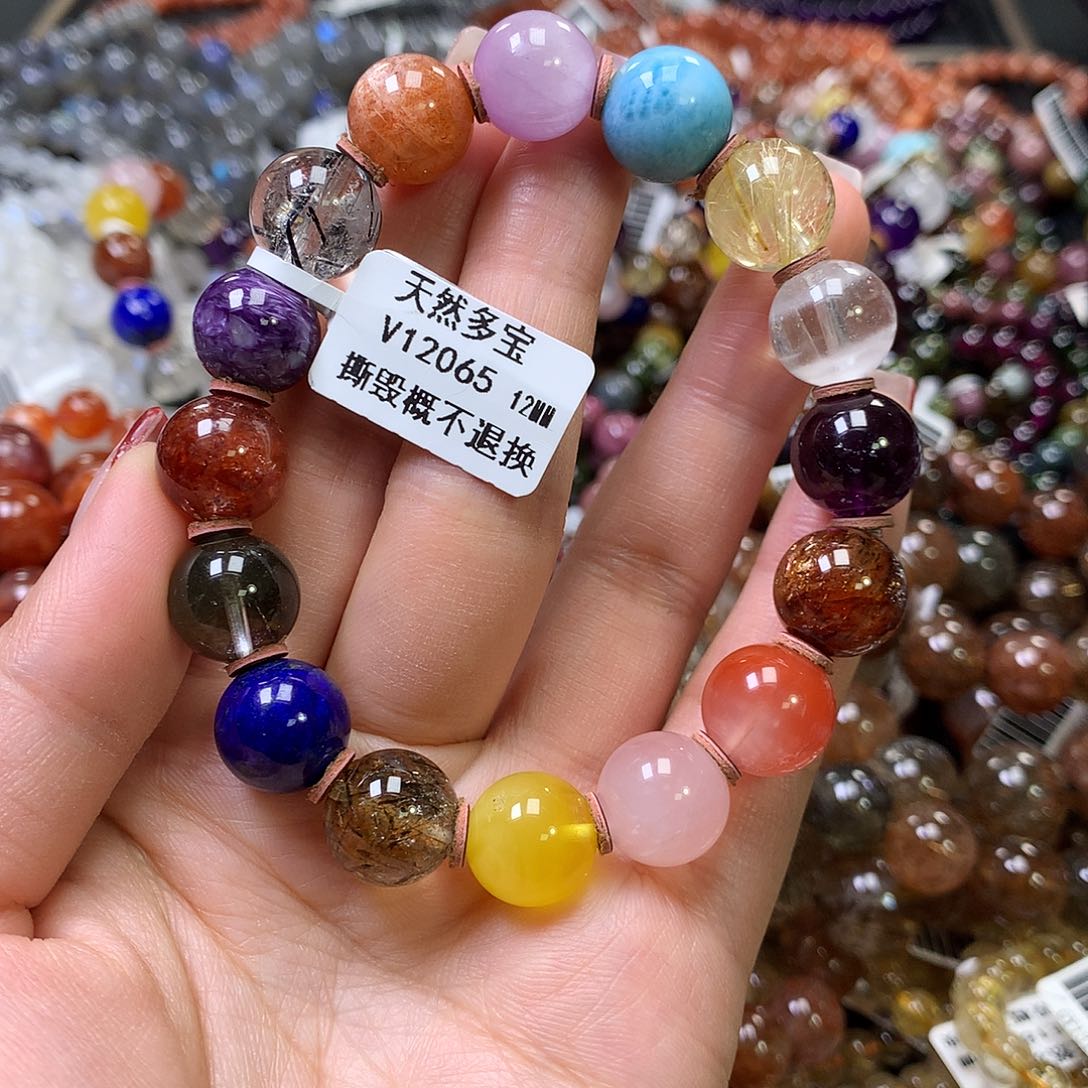 水晶手链未镶嵌，