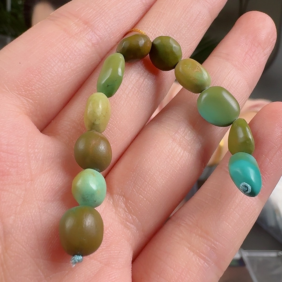 绿松石珠宝奇石未镶嵌