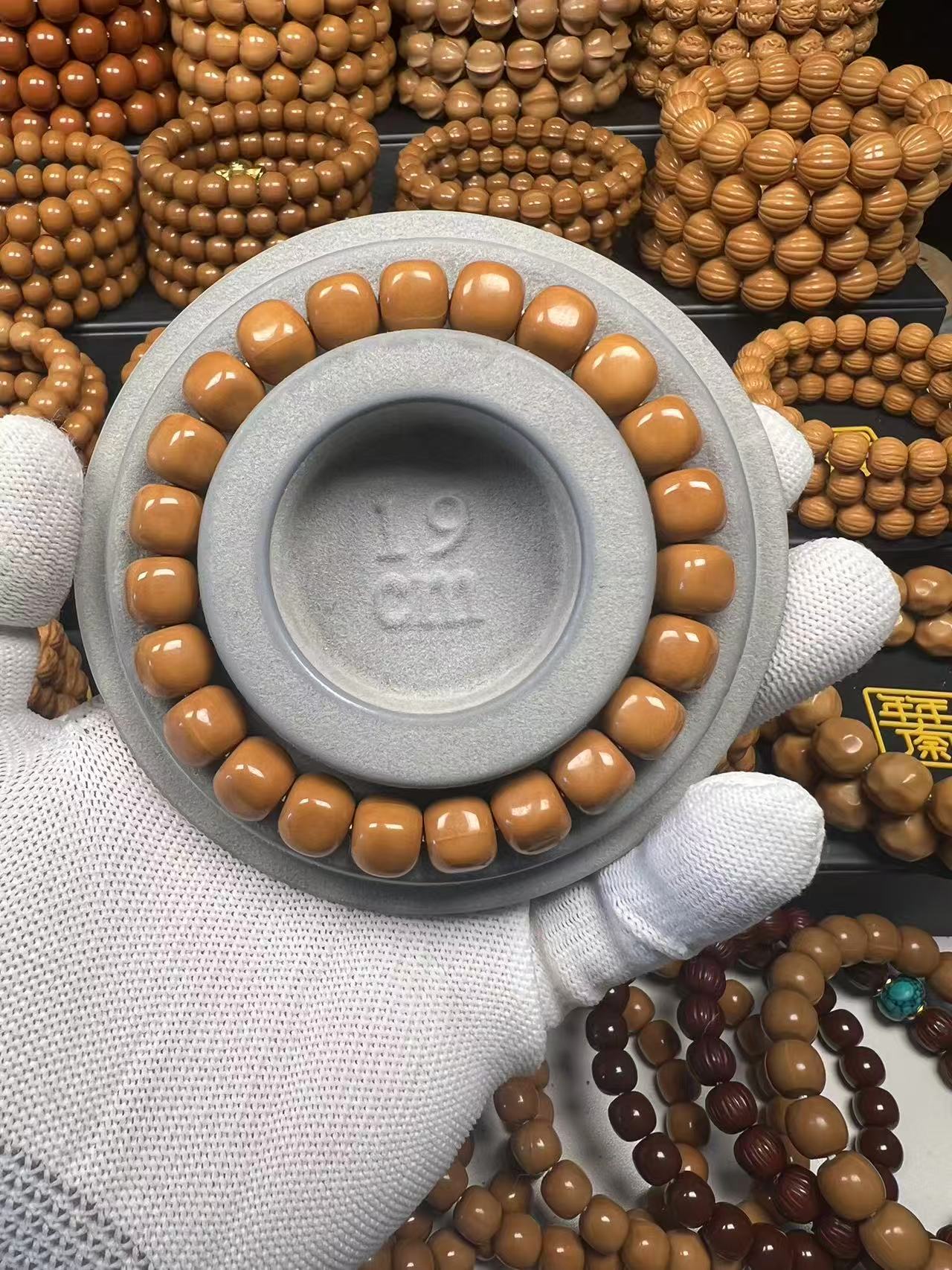 老登·猴头·方糖六方10mm+（精品高档猴头手串）