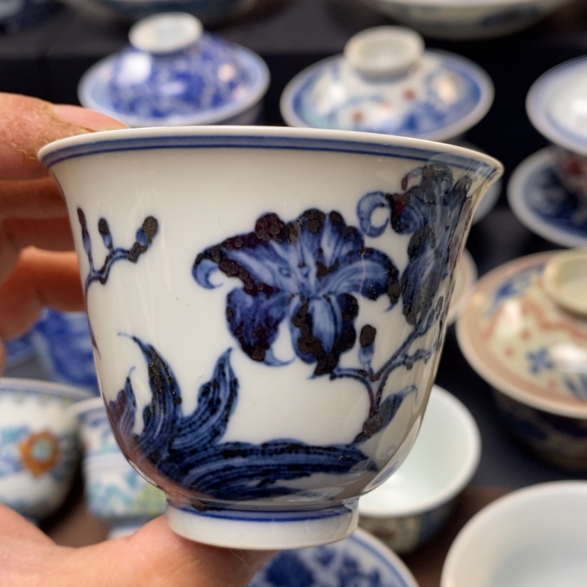 【闪购商品】景德镇青花主人杯