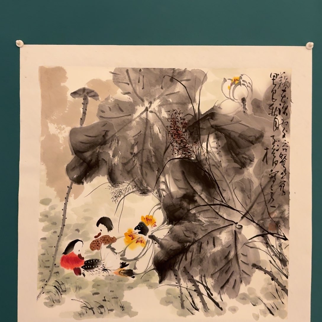 国画国画作品一幅